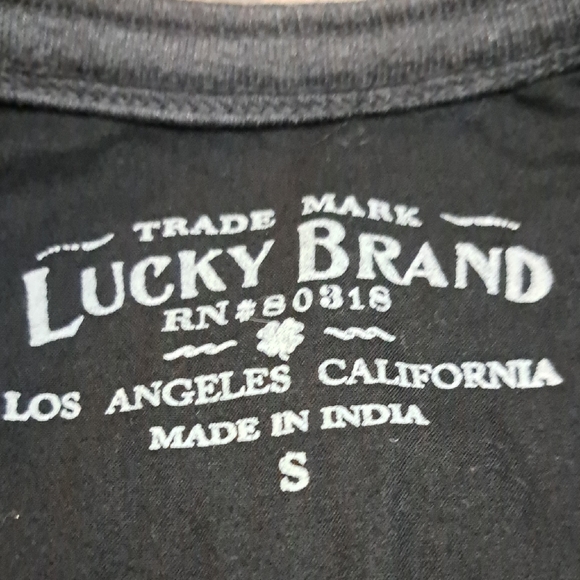 Lucky Brand Men's Two-Tone Long Sleeve Henley - Picture 5 of 6